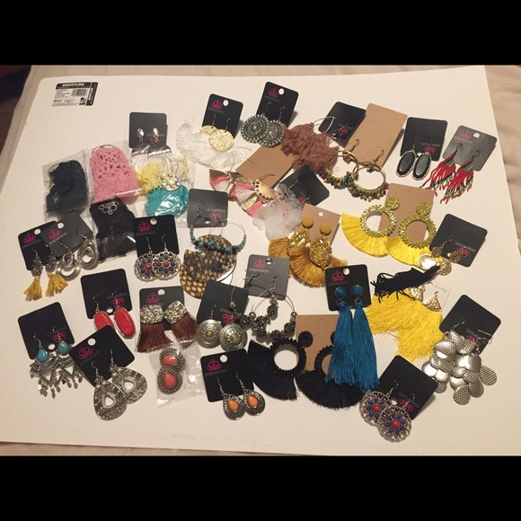 NEW 28 Paparazzi Earrings & 6 Fashion Earrings
